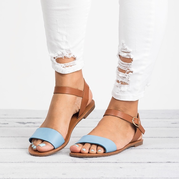 single strap sandals